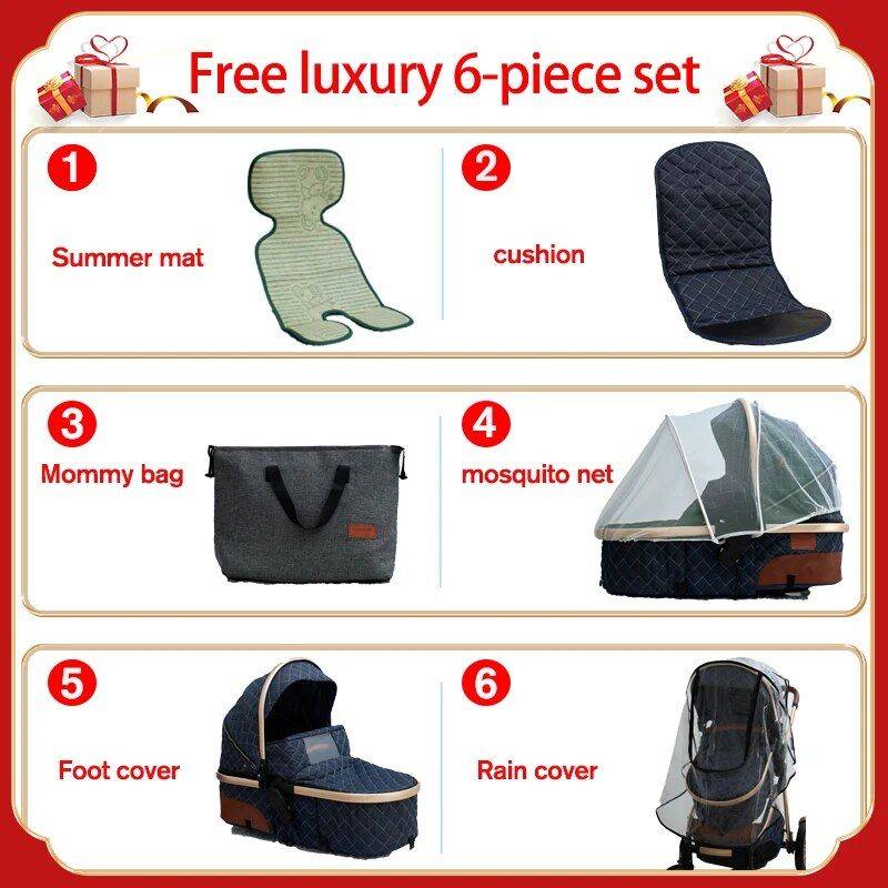 Versatile 3-in-1 Infant to Toddler Stroller Baby Strollers