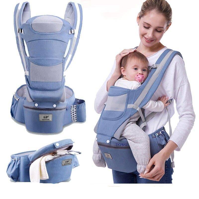 Versatile Ergonomic Baby Carrier – 3-in-1 Hipseat for 0-48 Months, Multi-Position Sling Baby Slings & Carriers