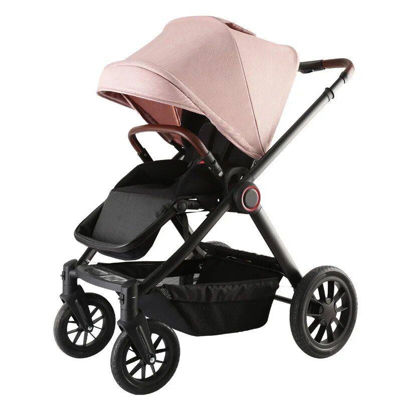 Versatile High-View Baby Stroller – Lightweight, Foldable, and Shock-Absorbing for Travel and Everyday Use Baby Strollers