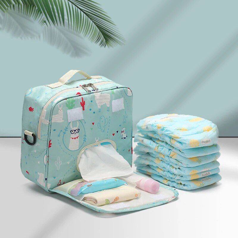 Waterproof Baby Diaper Bag for Moms Diapering